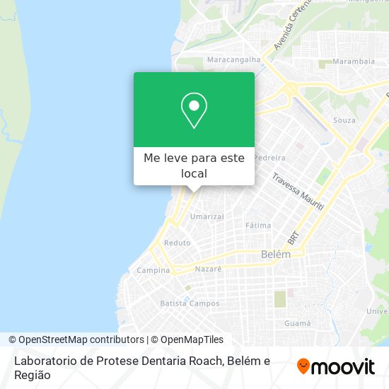 Laboratorio de Protese Dentaria Roach mapa