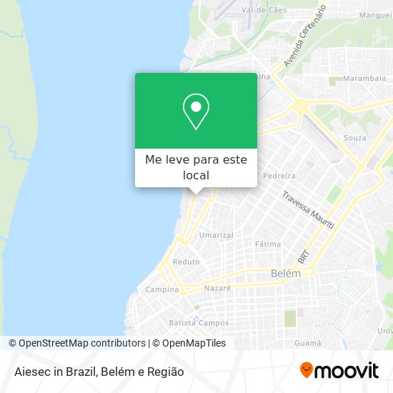 Aiesec in Brazil mapa