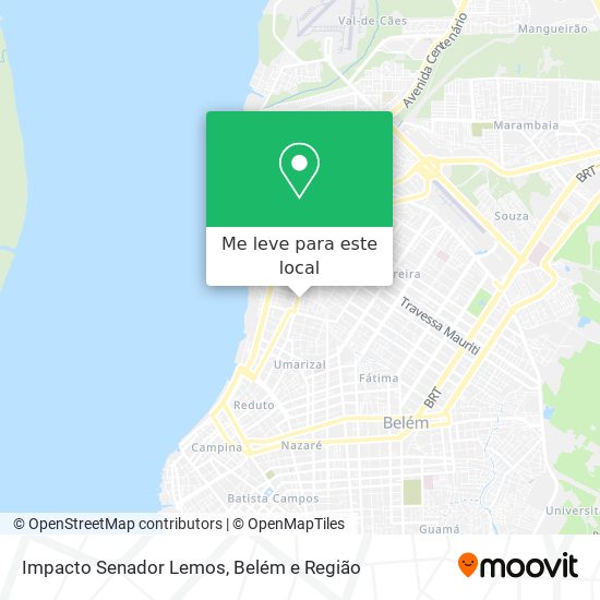 Impacto Senador Lemos mapa