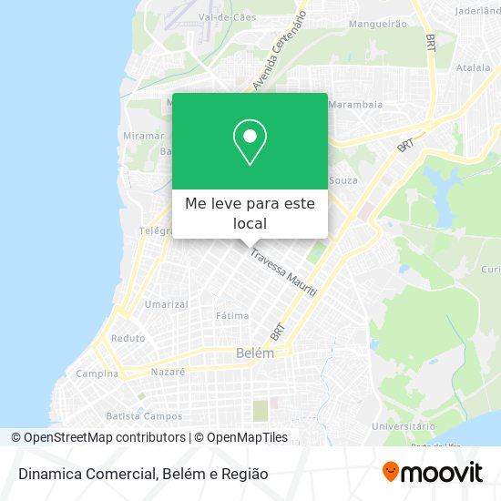 Dinamica Comercial mapa