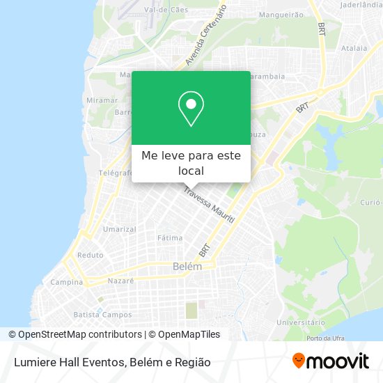 Lumiere Hall Eventos mapa