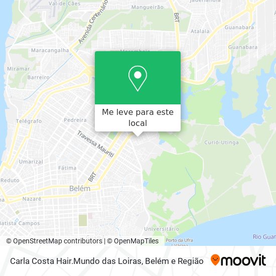Carla Costa Hair.Mundo das Loiras mapa