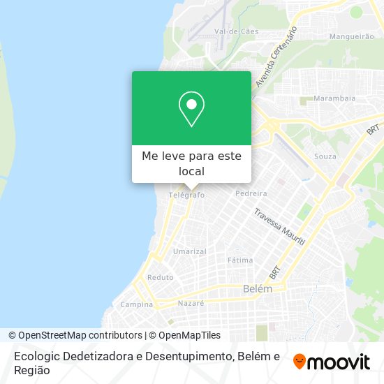 Ecologic Dedetizadora e Desentupimento mapa