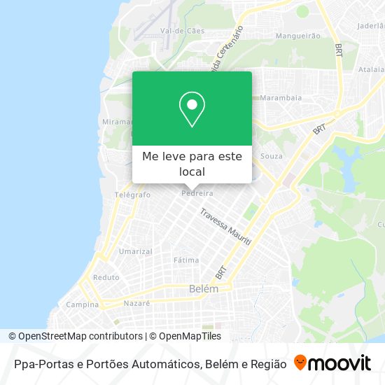 Ppa-Portas e Portões Automáticos mapa