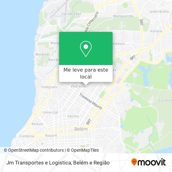 Jm Transportes e Logistica mapa