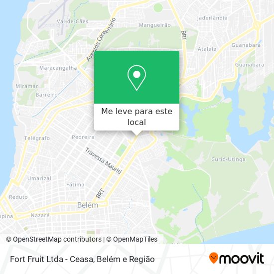 Fort Fruit Ltda - Ceasa mapa