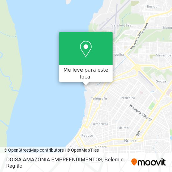 DOISA AMAZONIA EMPREENDIMENTOS mapa