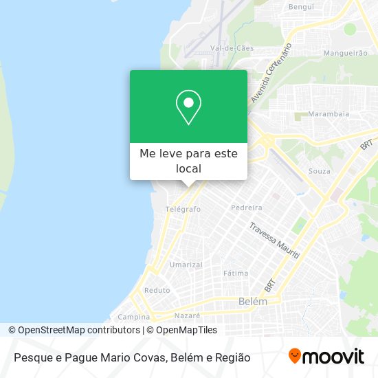 Pesque e Pague Mario Covas mapa