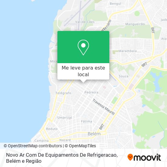 Novo Ar Com De Equipamentos De Refrigeracao mapa