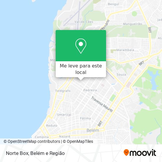 Norte Box mapa