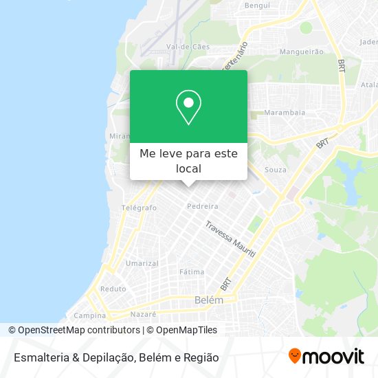 Esmalteria & Depilação mapa