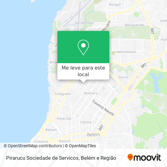 Pirarucu Sociedade de Servicos mapa