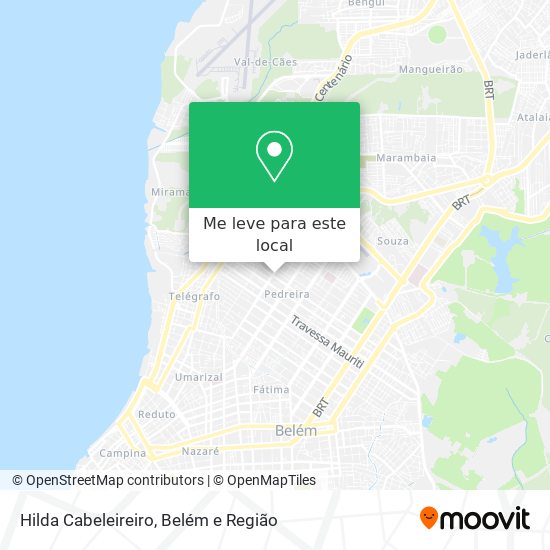 Hilda Cabeleireiro mapa