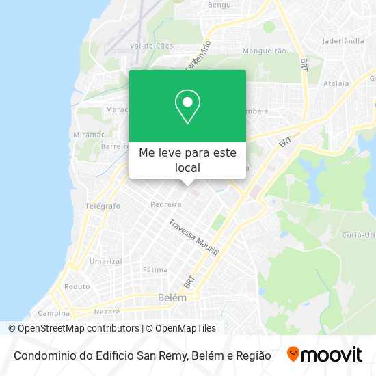 Condominio do Edificio San Remy mapa