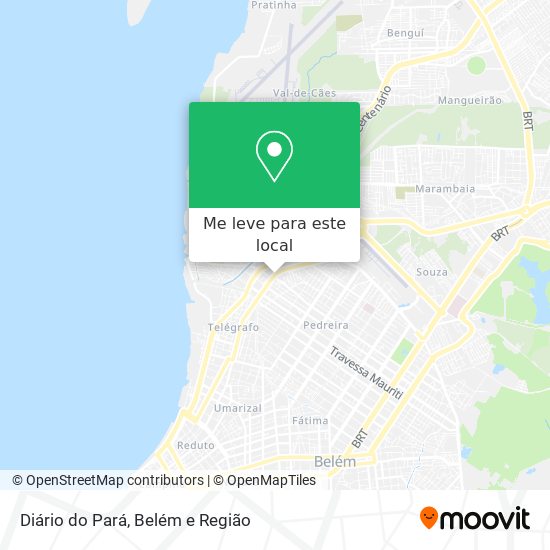 Diário do Pará mapa