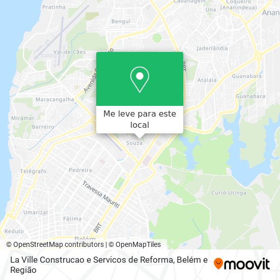 La Ville Construcao e Servicos de Reforma mapa