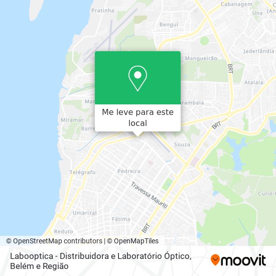 Labooptica - Distribuidora e Laboratório Óptico mapa