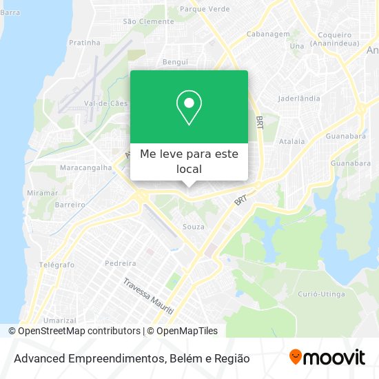 Advanced Empreendimentos mapa