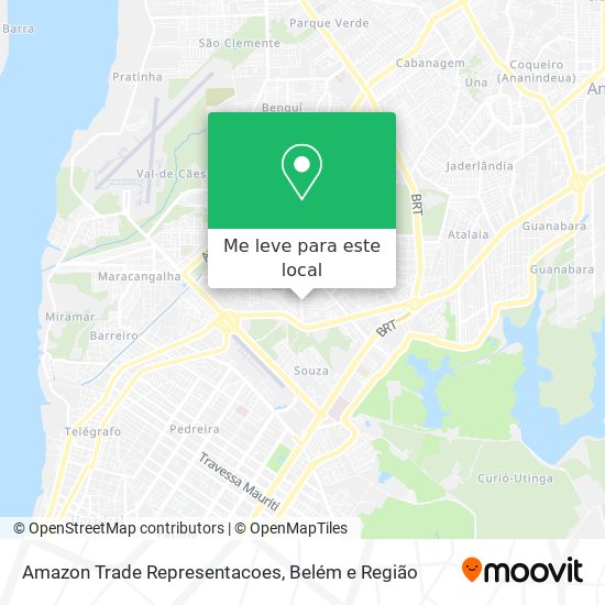 Amazon Trade Representacoes mapa