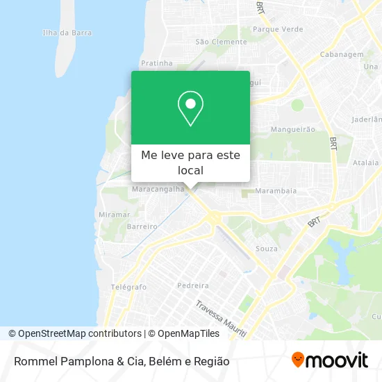 Rommel Pamplona & Cia mapa