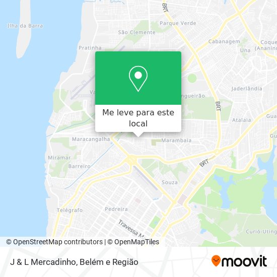 J & L Mercadinho mapa