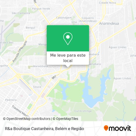 R&a Boutique Castanheira mapa