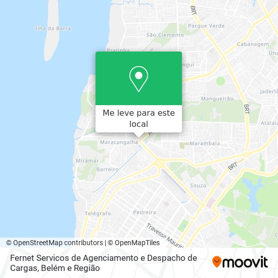 Fernet Servicos de Agenciamento e Despacho de Cargas mapa