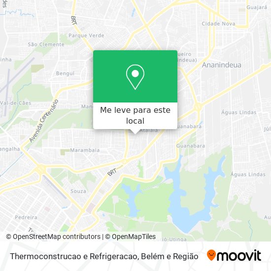 Thermoconstrucao e Refrigeracao mapa