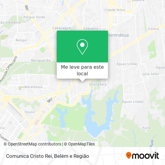 Comunica Cristo Rei mapa