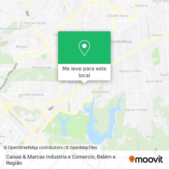 Caixas & Marcas Industria e Comercio mapa