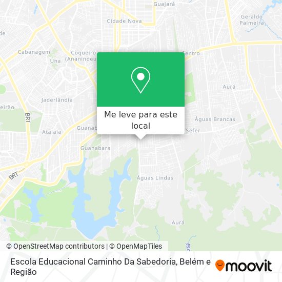 Escola Educacional Caminho Da Sabedoria mapa