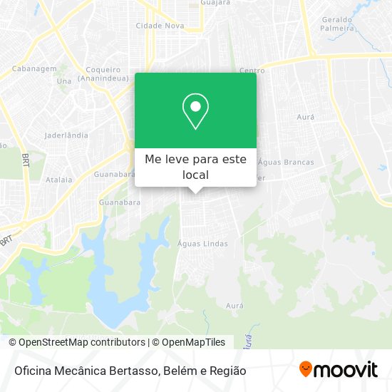Oficina Mecânica Bertasso mapa