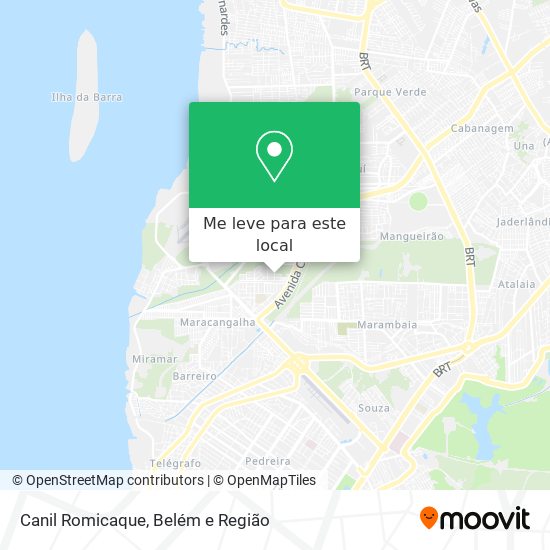 Canil Romicaque mapa