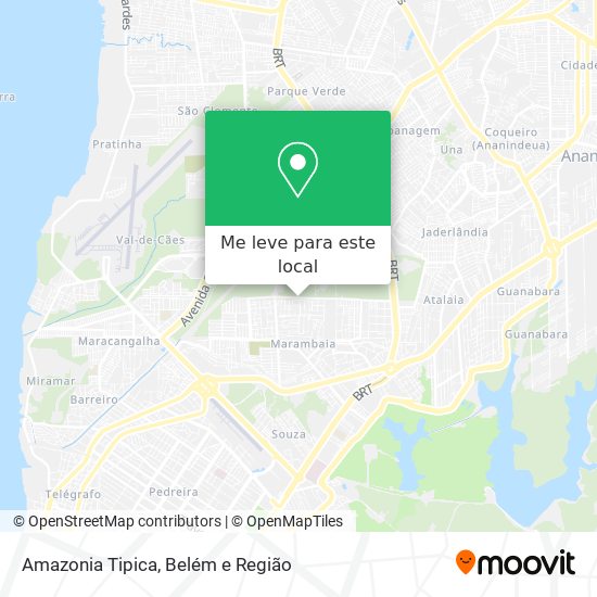 Amazonia Tipica mapa