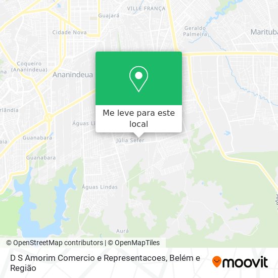 D S Amorim Comercio e Representacoes mapa