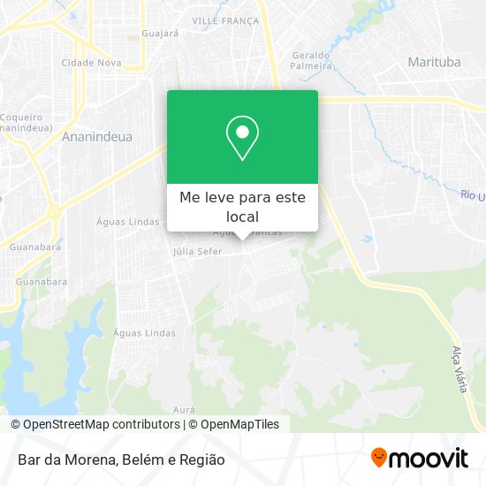 Bar da Morena mapa