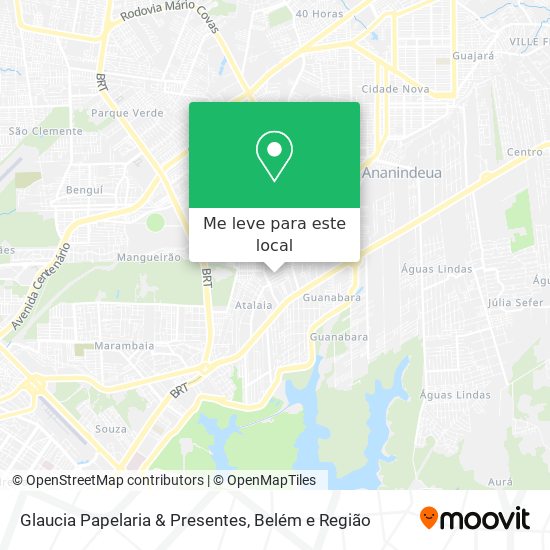 Glaucia Papelaria & Presentes mapa