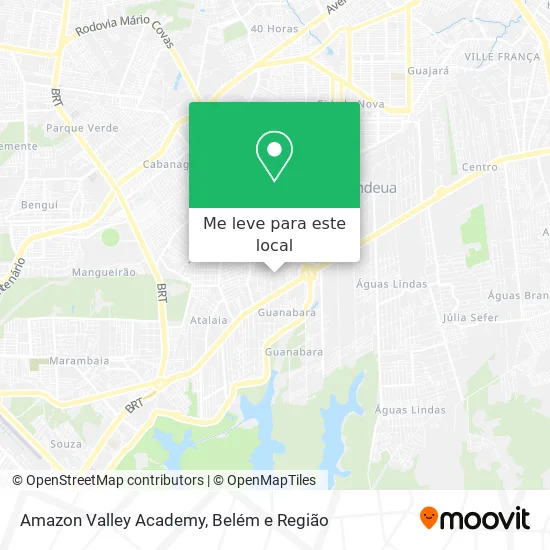 Amazon Valley Academy mapa
