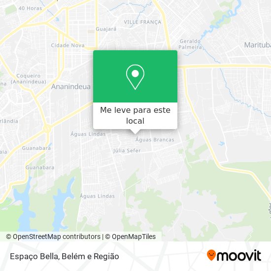 Espaço Bella mapa
