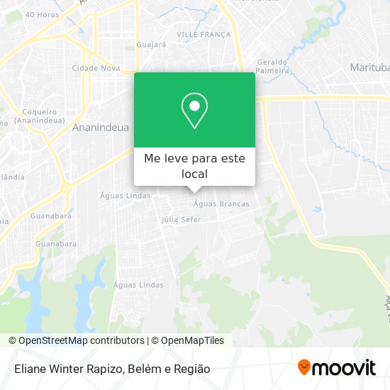 Eliane Winter Rapizo mapa