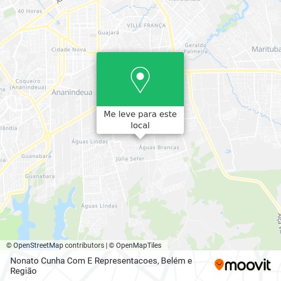 Nonato Cunha Com E Representacoes mapa