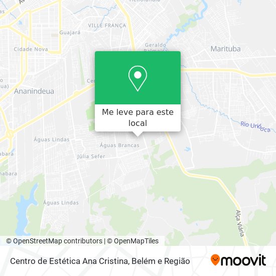 Centro de Estética Ana Cristina mapa