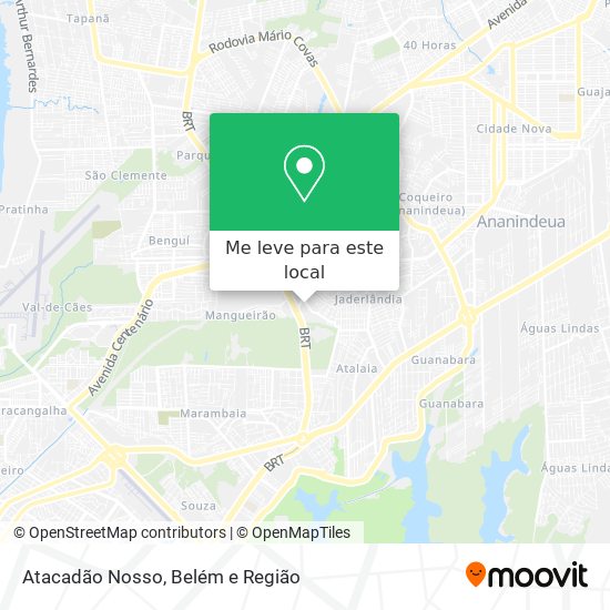 Atacadão Nosso mapa