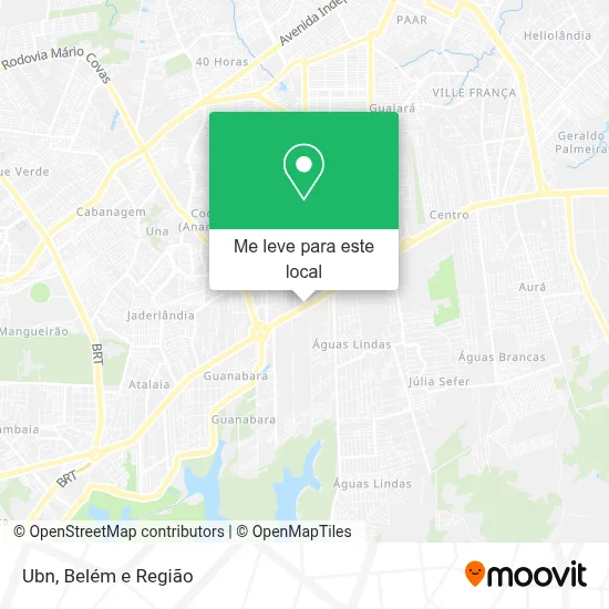 Ubn mapa