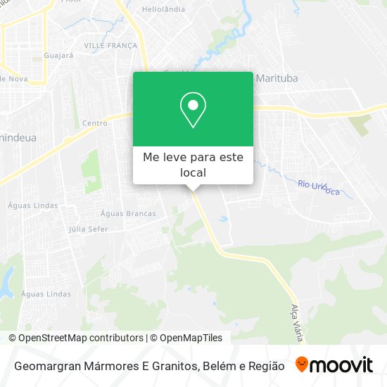 Geomargran Mármores E Granitos mapa