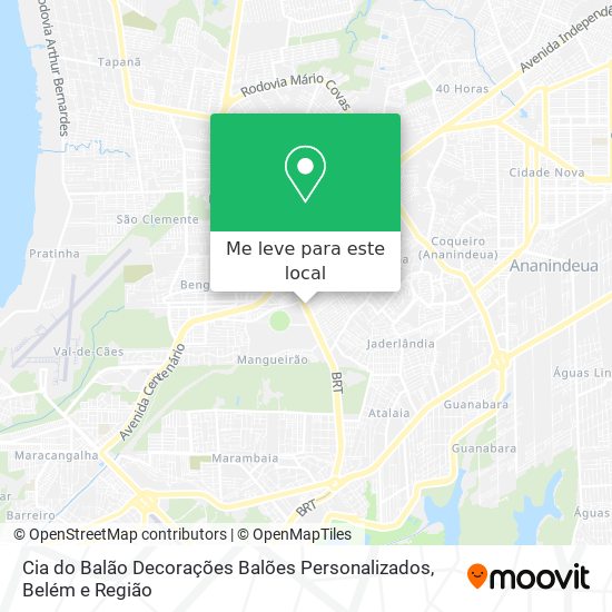 Cia do Balão Decorações Balões Personalizados mapa