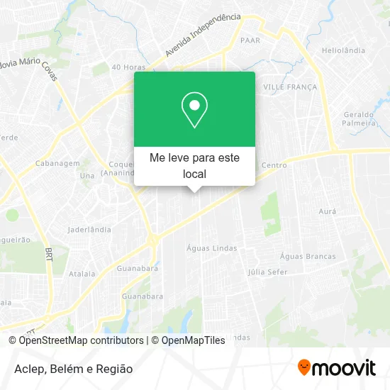 Aclep mapa