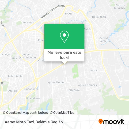 Aarao Moto Taxi mapa