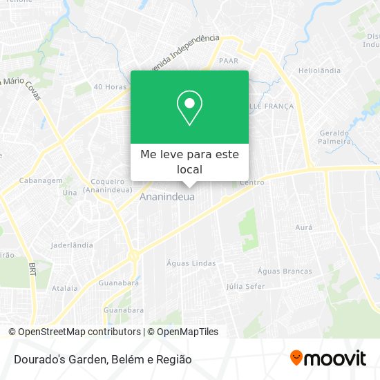 Dourado's Garden mapa