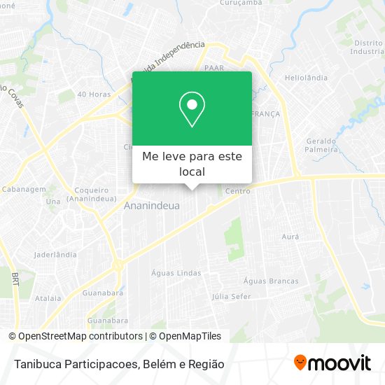 Tanibuca Participacoes mapa